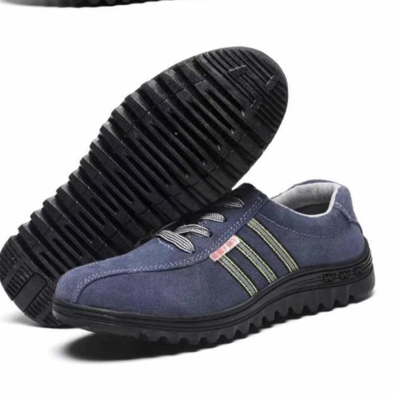 Isolierung Elektriker Rutschfest Abriebfest Atmungsaktiv Deodorant Leicht Lässig Reines Rindsleder Arbeitsschuhe