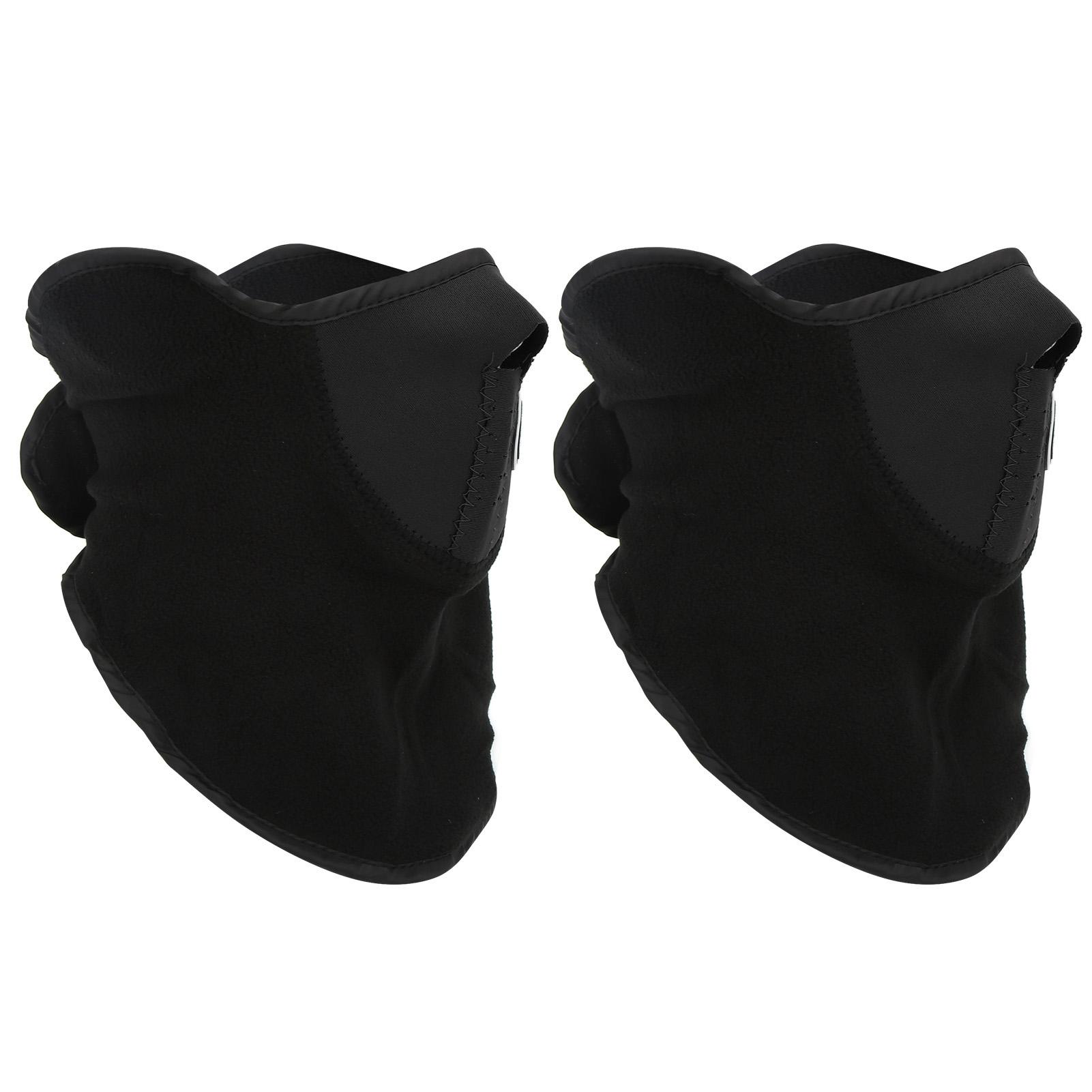 

Полумаска для лица ветрозащитная антипылевая зимняя велосипедная маска для мотоцикла на открытом воздухе катание на лыжах черная чёрный