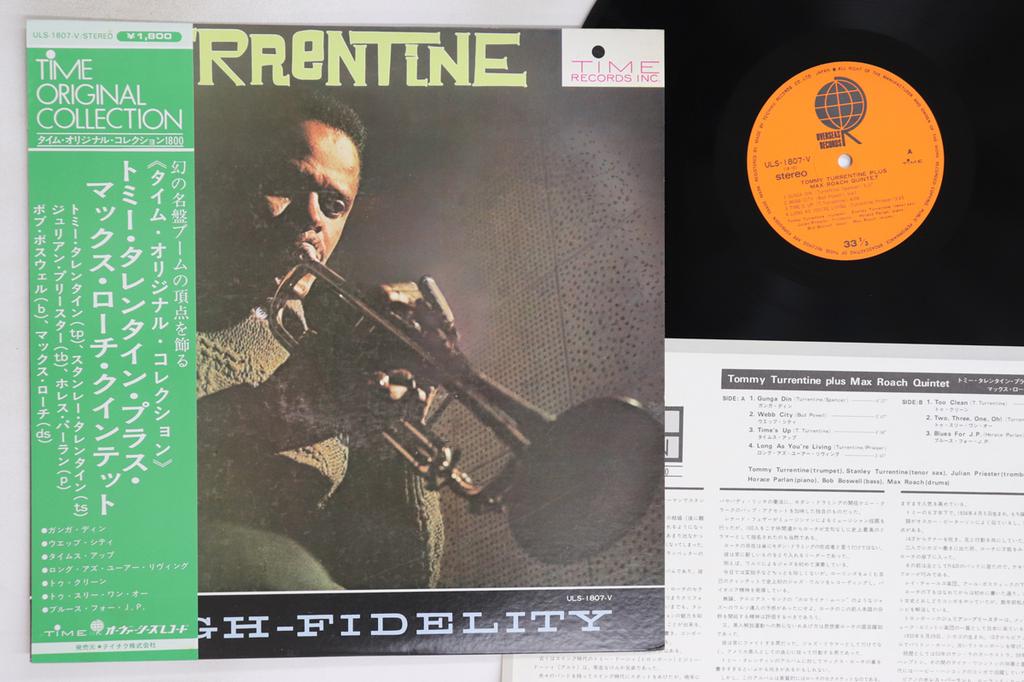 LP Record TOMMY TURRENTINE - Tommy Turrentin ULS1807V OVERSEAS Japan Obi Jazz Used