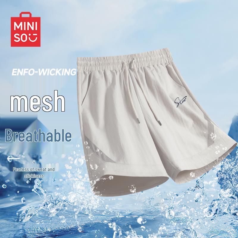 MINISO Men s Quick-Dry Breathable Casual Shorts XL