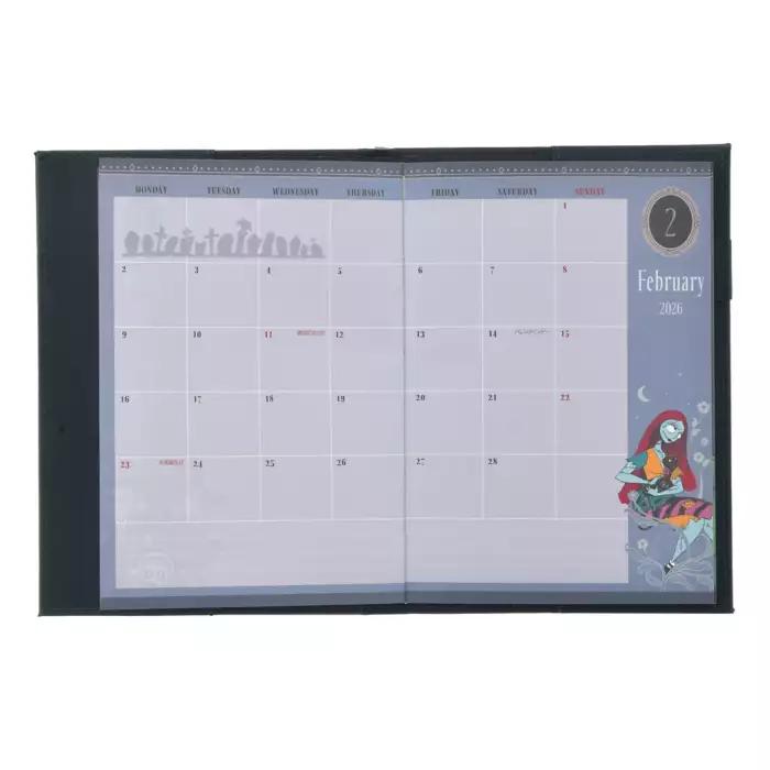 Disney The Nightmare Before Christmas Planner Schedule Book, B6, Embossed 2026 Japan NEW