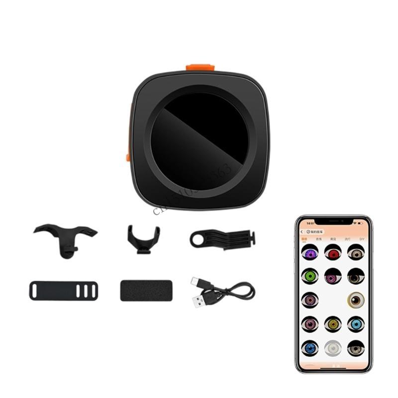 090E Universal Vehicle Tail Light With ProgrammableText Patterns 11 Animated Effects Waterproof Motorcycle Accessory