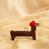 Trendy Stainless Steel Puppy Pendant with Unique Design and Exquisite Details