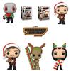 Marvel Guardians Of The Galaxy Christmas Edition Funko Pop Figures Star-lord Groot Drax Mantis 10cm Height