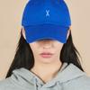 VARZAR Vazal Logo Overfit Chino Ball Cap Blue