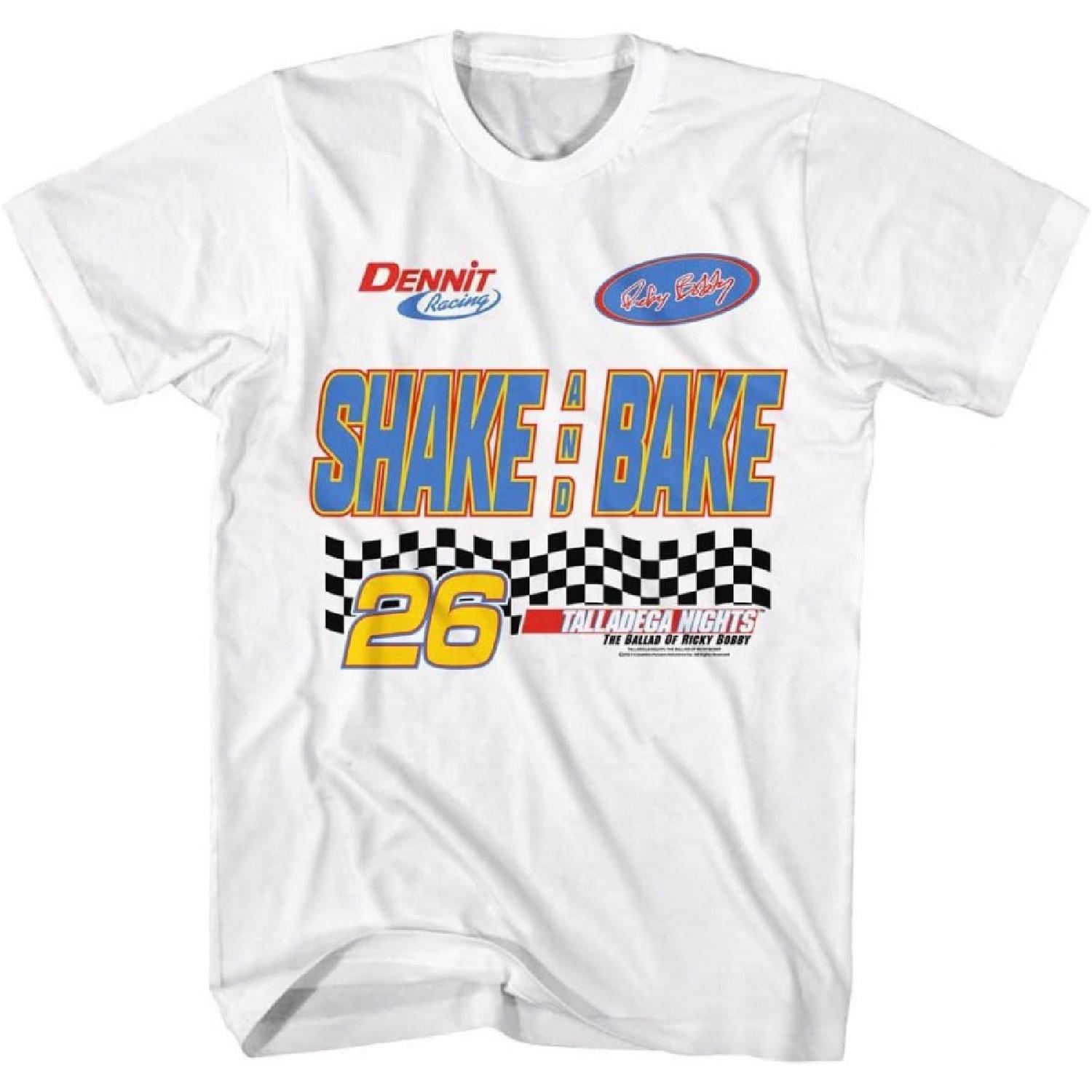 Talladega Nights - Mens Shake and Bake Short Sleeve T-Shirt S