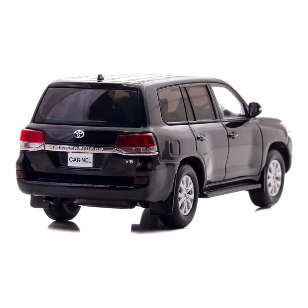 CARNEL 1/43 Scale Toyota Land Cruiser AX G Selection (URJ202) 2015 Black Finished Product CN431505