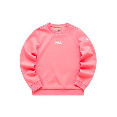 Logo Sports Crewneck Sweatshirt Women Sweatshirt Pink A11W110220F-PC