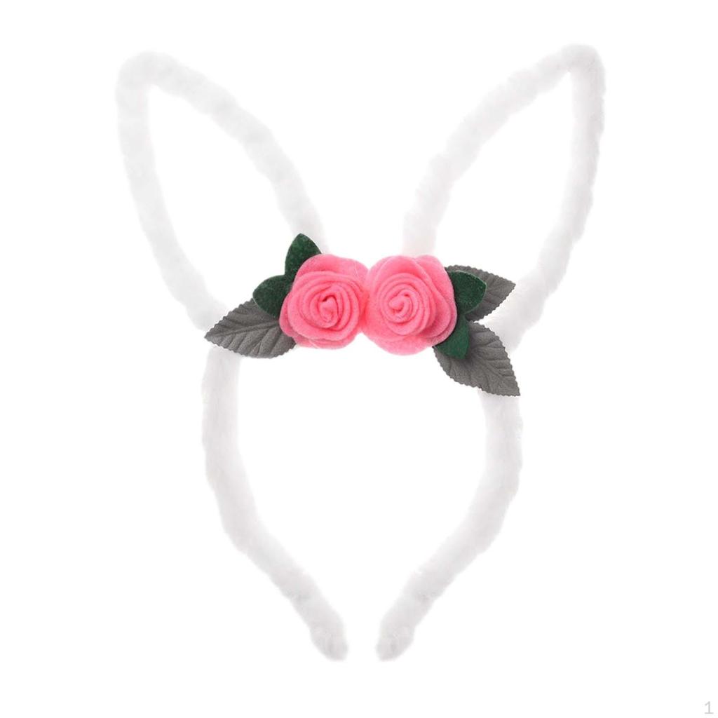 Ears Headband Cosplay Easter Bunny Photo Props Lovely Cute Costume Kids Hair Hoop Headwear