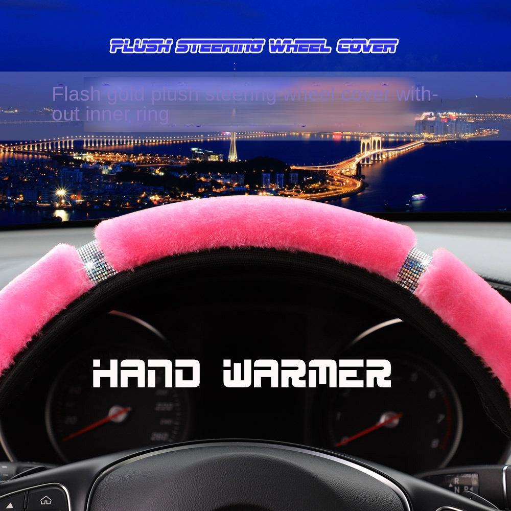 Potah volantu do auta Vnitřní díly Příslušenství Chránič volantu do auta Dekorace auta