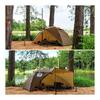 POMOLY Dune Solo Tent & MOK Pro S1 High Back Chair Solo Camping Set, Lightweight Wood Stove Compatible Dome Tent + Load Capacity 200kg Large Folding