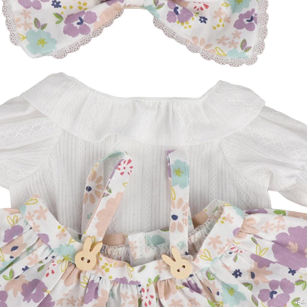 38 Cm Plush Doll Clothes Dress Soft,Plush Accessories,Stylish Pretend Play Role Playing