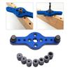 Vertical Self Centering Dowel Woodworking Holing with mm Drill Bushings Pocket Locator with Drill Bushings Carpentry Tools
