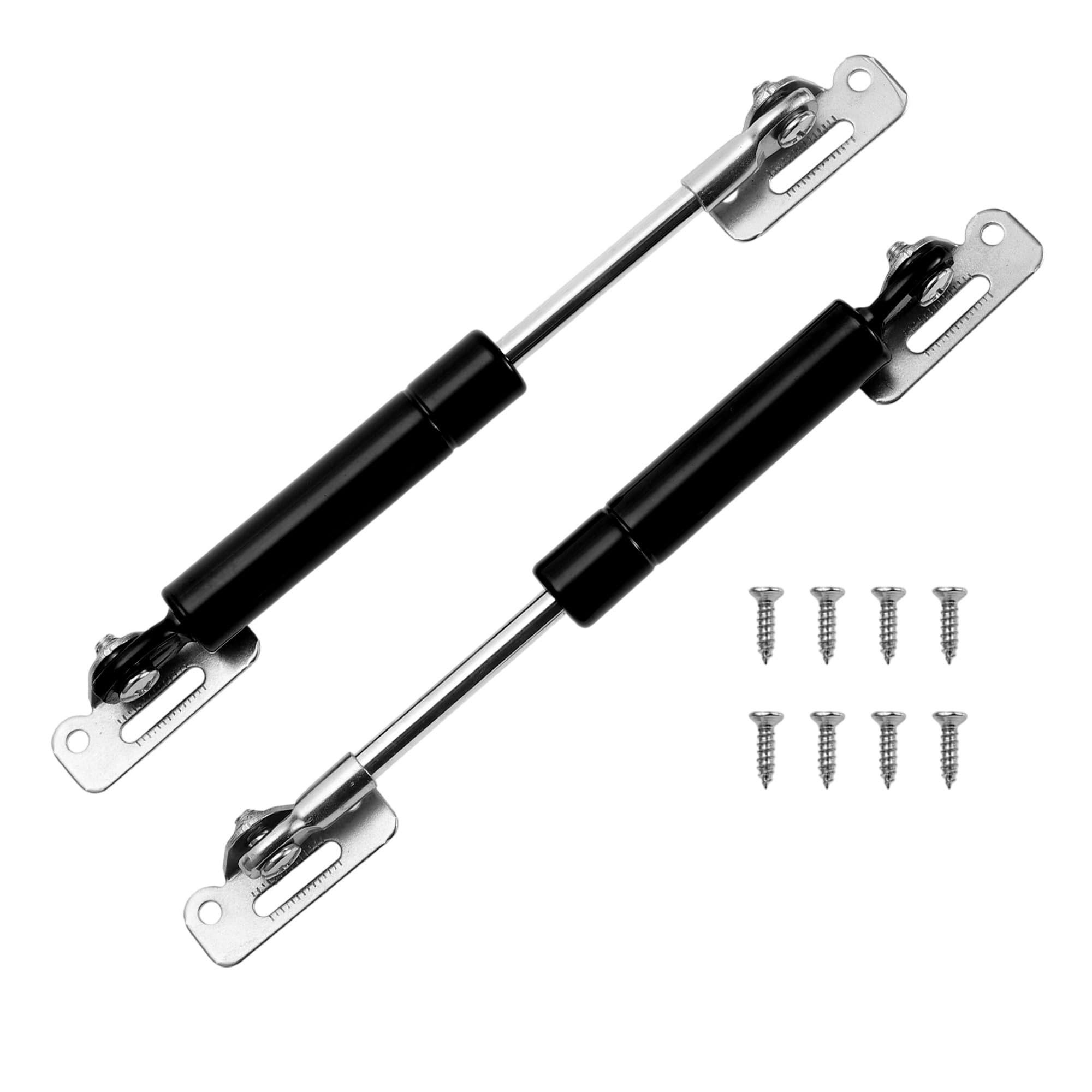 

Motoforti Universal Lift Support Strut Lift Support Shock 6 /155cm 4lb/20N/2kg Carbon Steel Black Set of 2