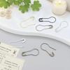 100pcs/Lots Iron Gourd Shape Safety Metal Pins Knitting Cross Stitch Holder for DIY Craft Accessories Marker Tag Clips