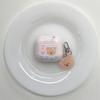 Japan and South Korea Pink Striped English Bear for AirPods 1 /pro1 Earphone Protective Case Cover Second and Third Generation New Models