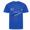 Football Set (jersey and Shorts) - NPZ - Style France - 9-11 Years - Royal Blue - Long Sleeves