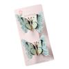 3D Double-Layer Multicolor Butterfly Hairpin for Women – Elegant Bangs and Side Hair Clip