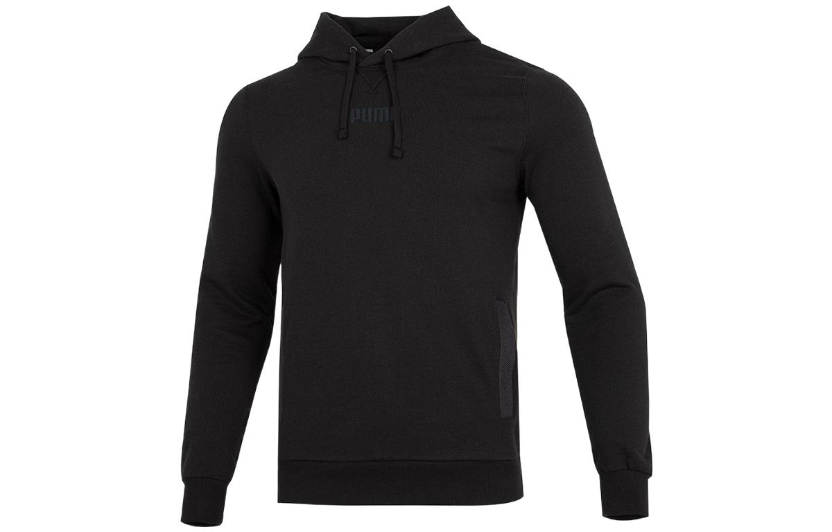 PUMA Свитшоты Мужские Черный С капюшоном Умеренный Другое 849584-01 L