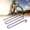 Fahrradzubehör Fahrräder Kette Regenbogenfarbe Fahrradkette Universelle Fahrradketten MTB/BMX
