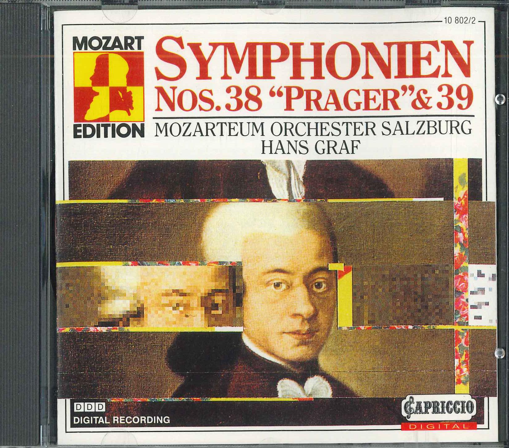 

CD HANS GRAF Morzart Symphony No.38 39 108022 Japan Classical Used