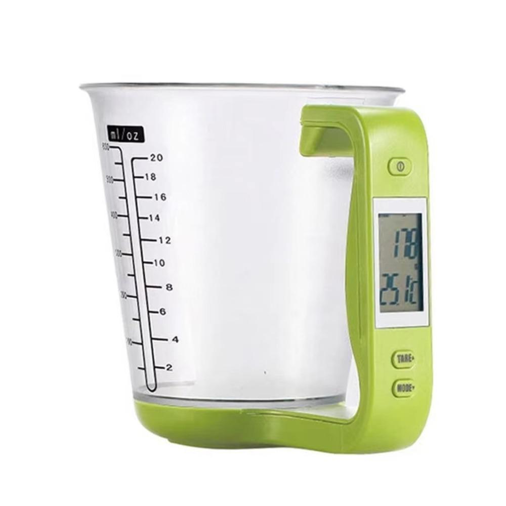 

Electronic Tool Household Electronic Scales LCD Display Kitchen Scales Kitchen зелений