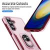 For Samsung Galaxy S25 FE Case Military Grade Ring Kickstand PC+TPU Phone Cover