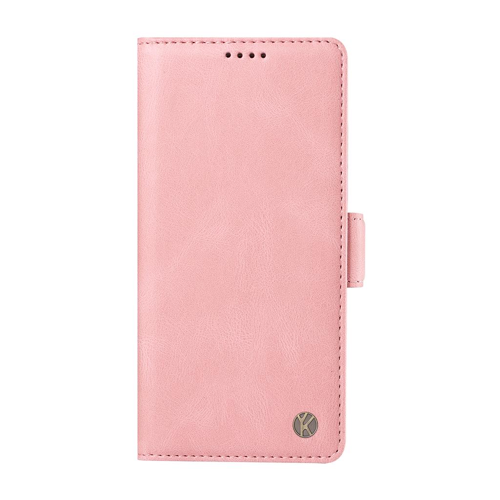 For Motorola Moto G56 5G Leather Case YIKATU YK-005 Skin-touch Feeling Wallet Phone Cover
