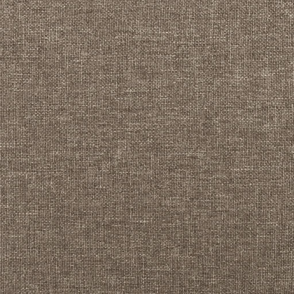 Vidaxl Rama Łóżka Bez Materaca, Taupe, 120X200 Cm, Obita Tkaniną