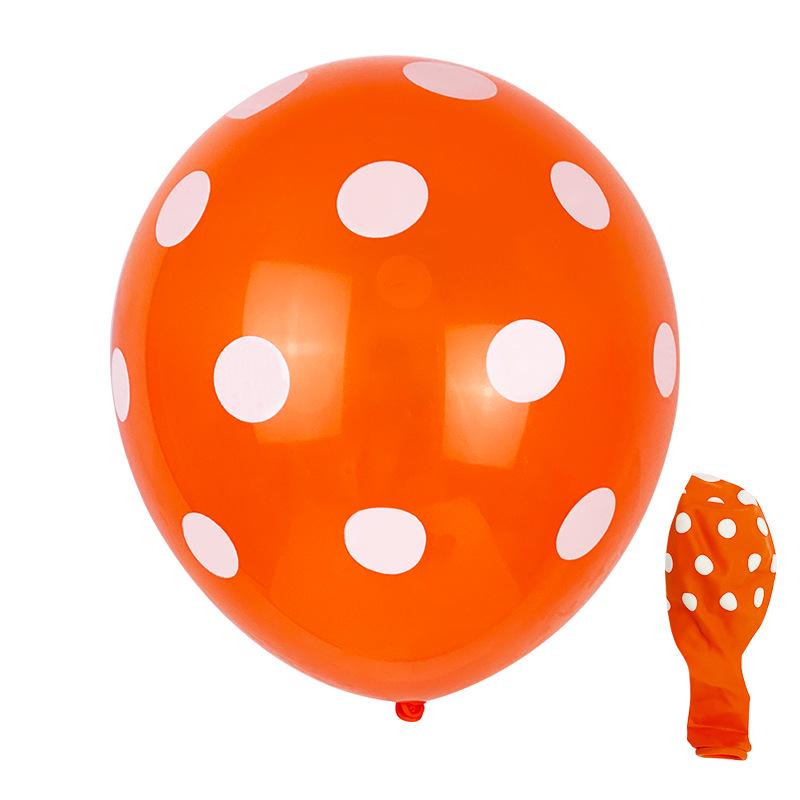 

12-Inch Polka Dot Latex Balloons for Birthday, Wedding & Celebration