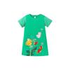 Little Maven Summer Short-Sleeved New Style Girls' Dress European and American Cross-Border Kidsren's Skirt Casual Kidsren's Skirt