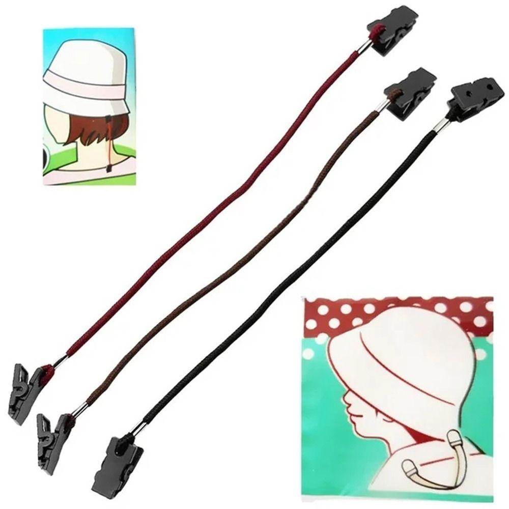 Windproof Clips Hat Retainer Windy Clip Eyewear Retainer Hat Leash Hat Clip Holder