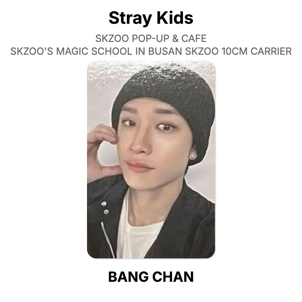 Stray Kids SKZOO POP-UP & CAFE SKZOO'S MAGIC SCHOOL IN BUSAN SKZOO 10CM CARRIER Official Photocard
