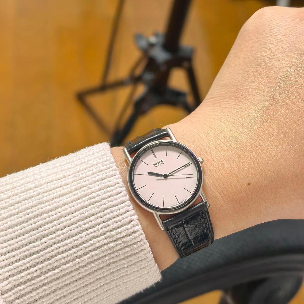 Used VINTAGE SEIKO 9021-6010 PDP White Dial 1984