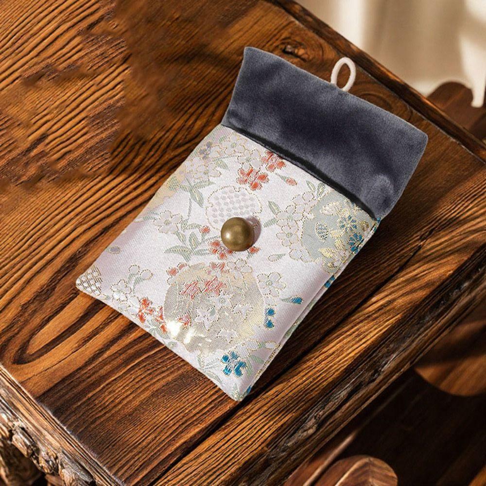 Rings Necklace Jewelry Packing Bag Chinese Style Jewelry Holder Earrings Storage Case  Vacation