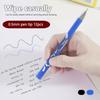 Large Capacity Heat-Erasable Gel Pen - Blue & Black, Student Stationery