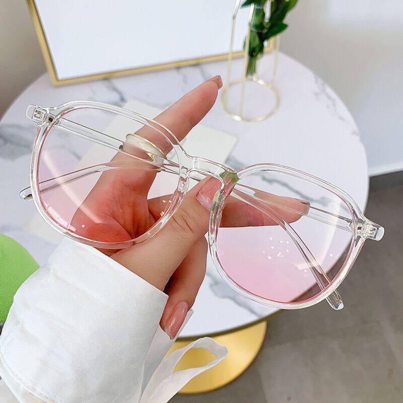 Trendy Douyin Blush Prescription Glasses for Women - Stylish Black Frame with High-Value Appeal