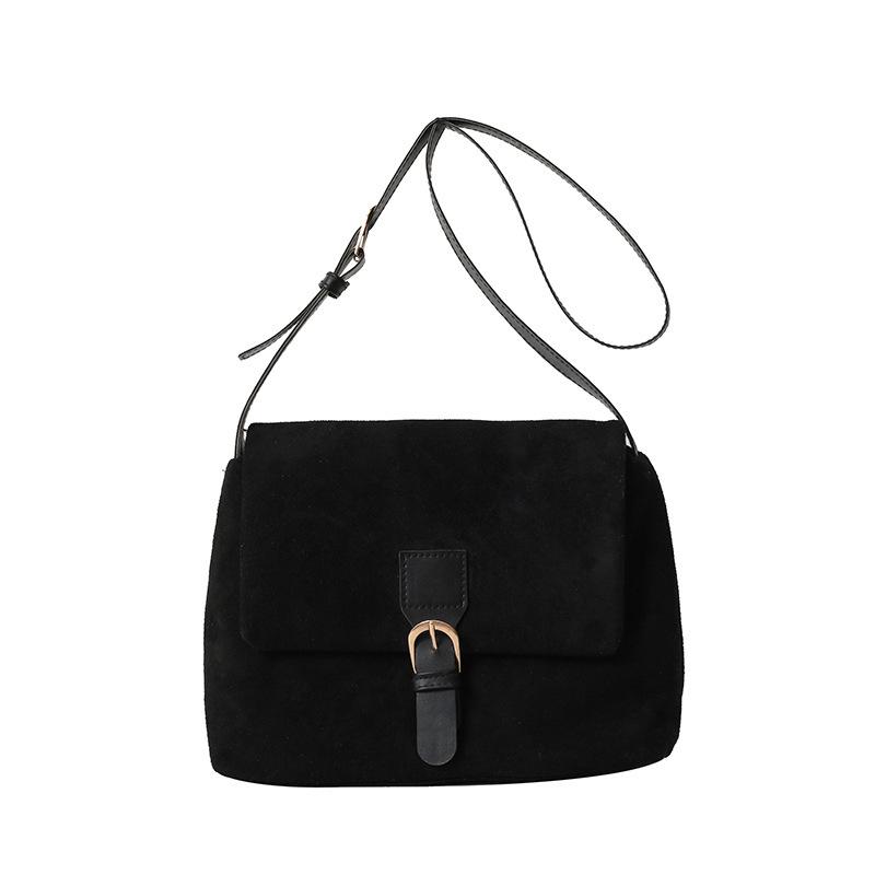 Winter Retro Mattierte Damenhandtasche: 2025 Vielseitige High-End-Mode Nische Schulter Umhänge Pendeltasche