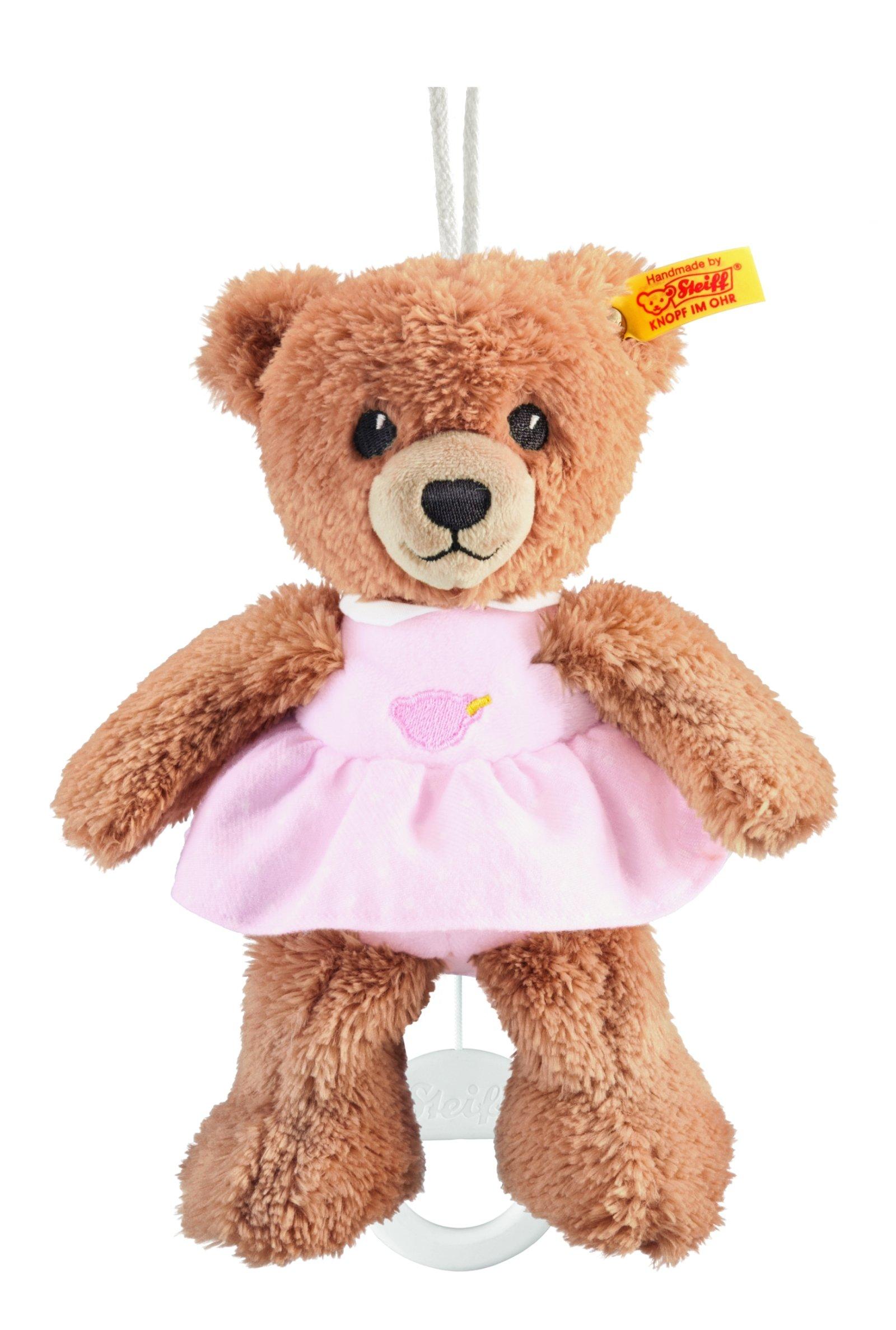 

Steiff Goodnight Bear Pink Music 239540 Japanese Box, 20cm, [Official Product] розовый