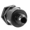 1PCS Aluminium Non Return One Way Check Valve Shuttle Type Check Valve Adapter Black for Car Engines Fuel/Hydraulic AN6 AN8 AN10