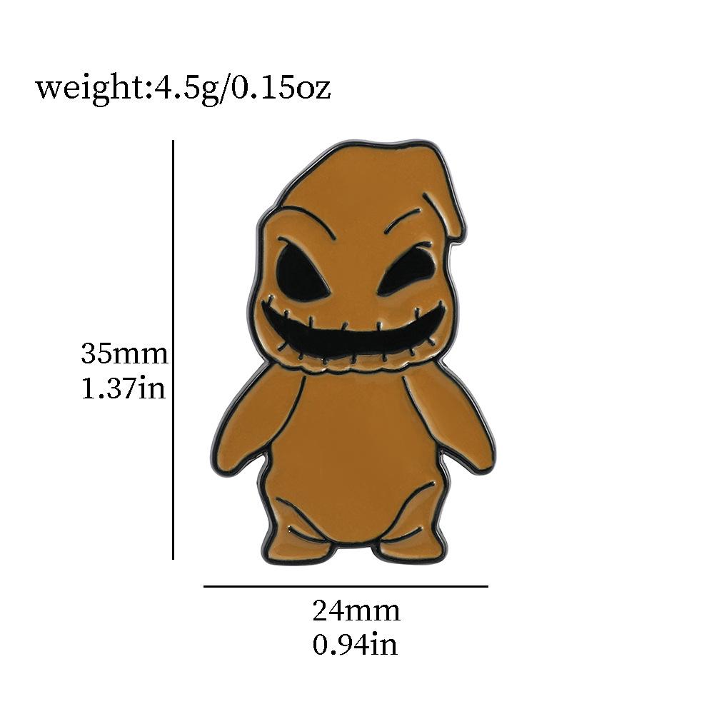 Европейские и американские мультфильмы периферия череп джек брошь канун Рождества ужас тыквенная голова джек буги личность креативность