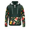 Bahar ve Erkek Ayakta Yaka Sweatshirt Açık Hava Rahat Kazak Üstleri