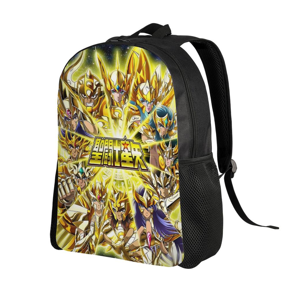 Saint Seiya backpack ita bag  mochila Light Travel Retro Washable Rucksack