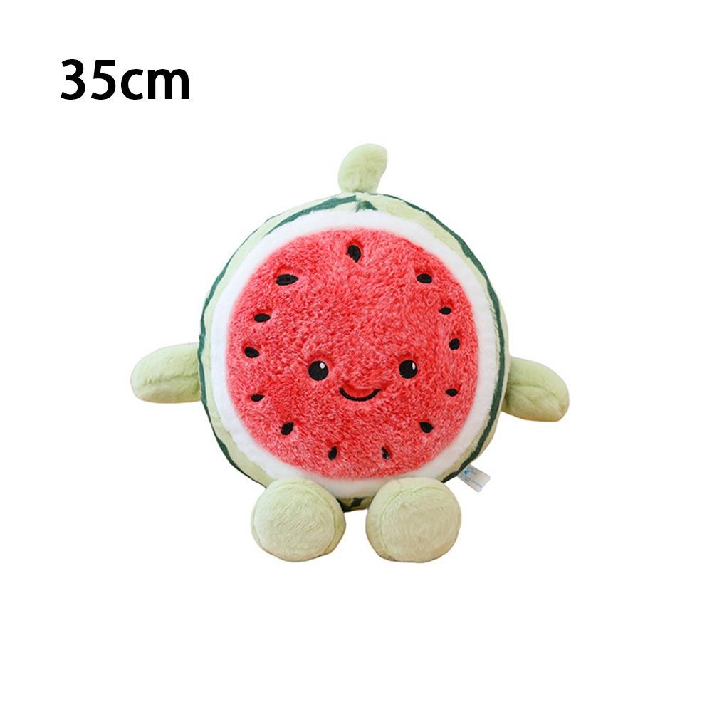 

35/45cm Watermelon Pillow Soft Watermelon Plush Doll Home Decoration Birthday Gift For Friends 35cm