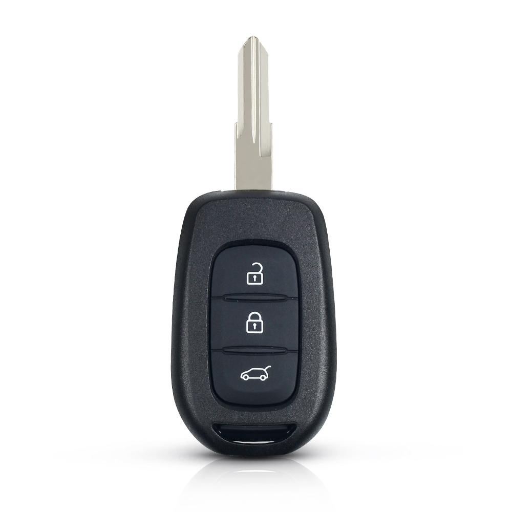 KEYYOU Remote Car Key Shell 2/3 Buttons Blank Case For Renault Megane Captur Duster Clio Modus Logan HU136te / VAC102 Blade