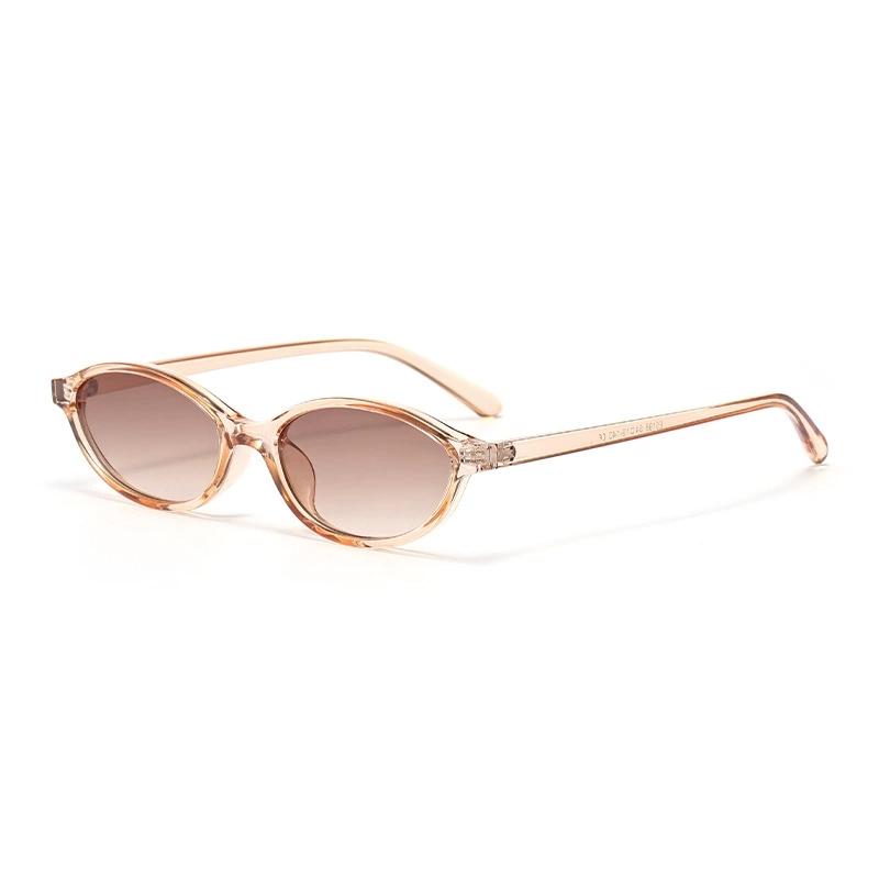 Classic Oval Small Sunglasses Women Trendy Cat-eye Sun Glasses for Ladies Fashion Daily Driving Travelling Shades UV400