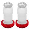 2pcs Bike Lights LED Adjustable 20 Meters Visible Handlebar Turn Signals with Built in Batteries