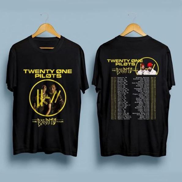 Twenty One Pilots Bandito Tour T-shirt size S-5XL L