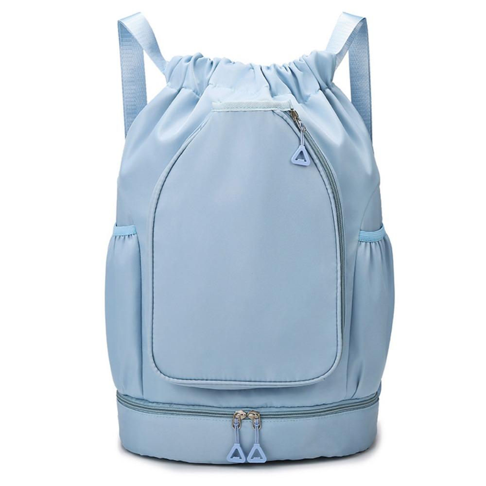 

Multifunctional Badminton Racket Backpack with Shoes Pocket Gym Fitness Pack Tennis Bag синий