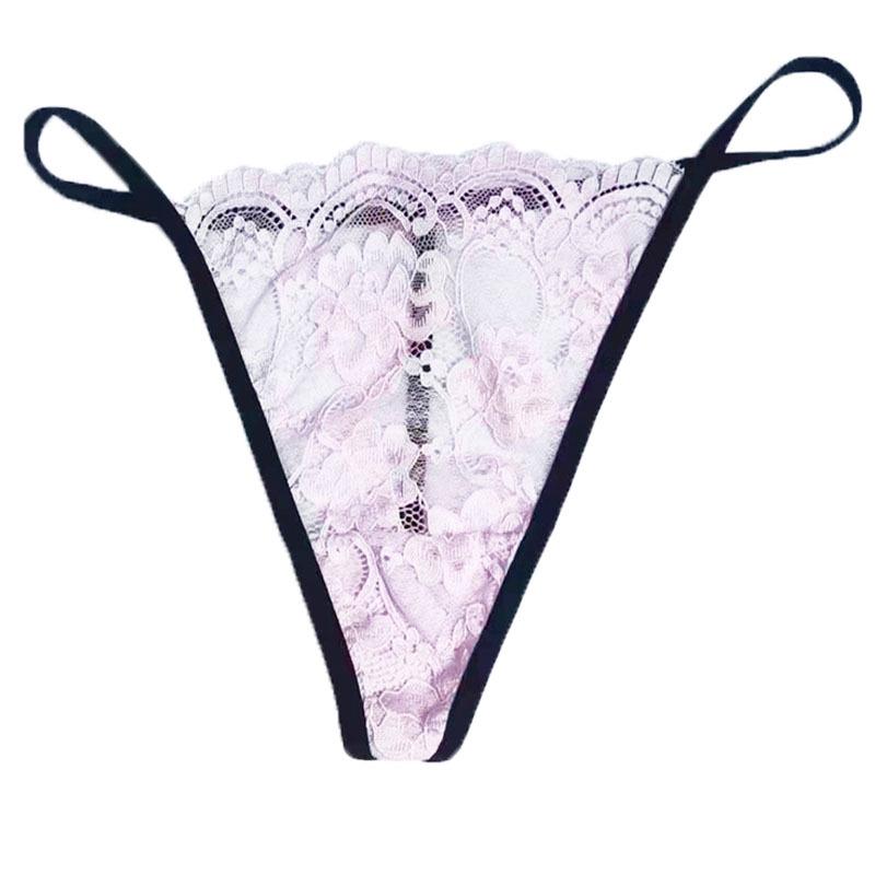 

Классические европейские и американские сексуальные цельные кружевные бикини-стринги для женщин S